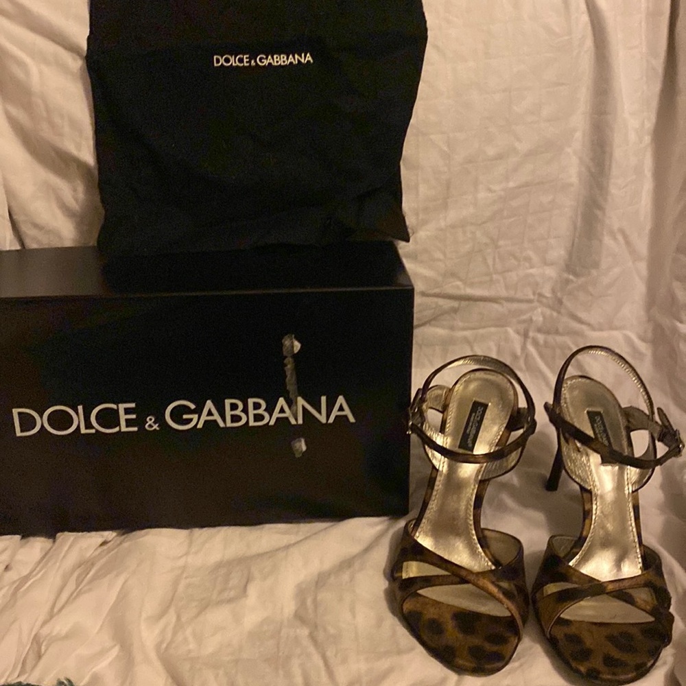 Dolce & Gabbana - leopard print -37.5